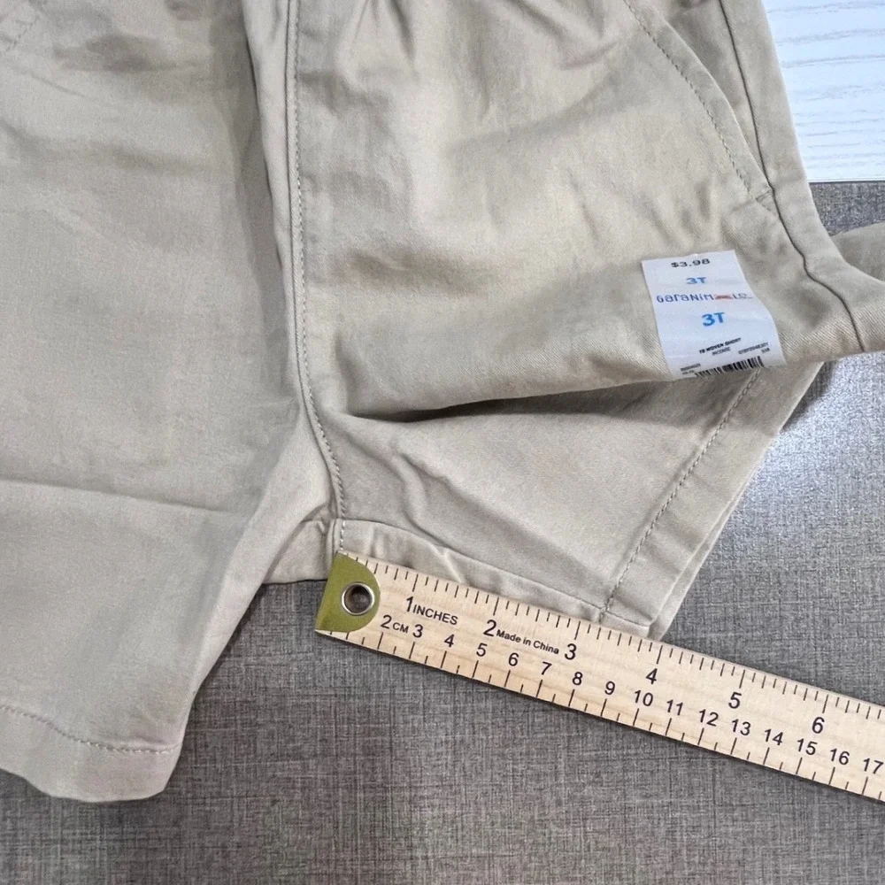 Garanimals Tank and Shorts Set Toddler Boys 3T Gray Khaki Iguana Surfboard 2pc